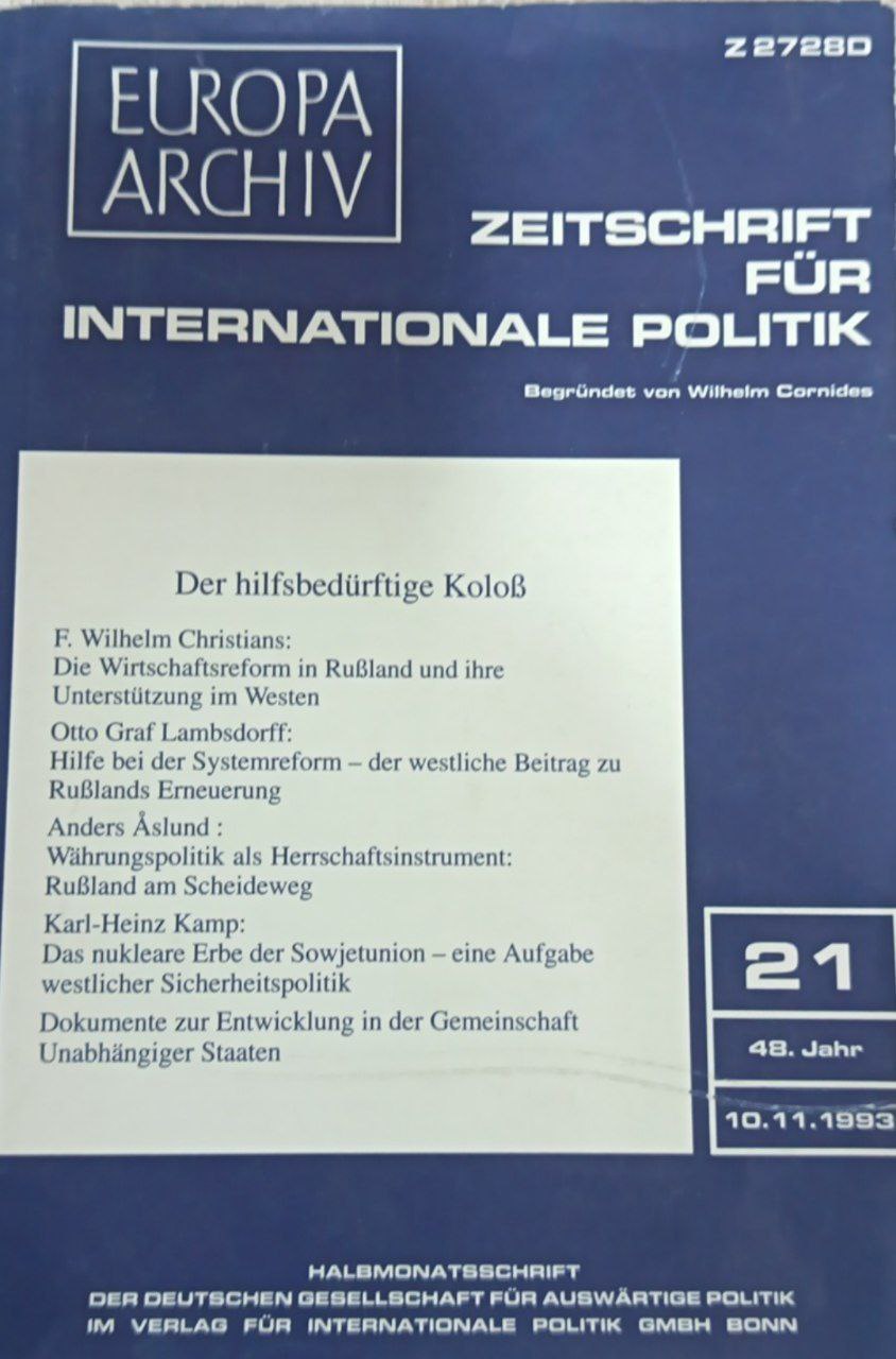 Zeitschrift für Internationale Politik