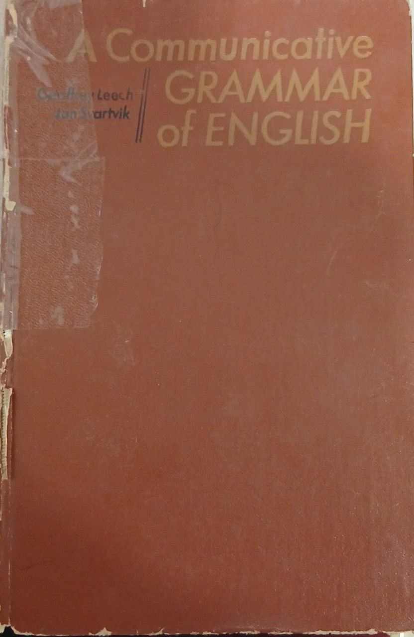 A Communicative Grammar of English