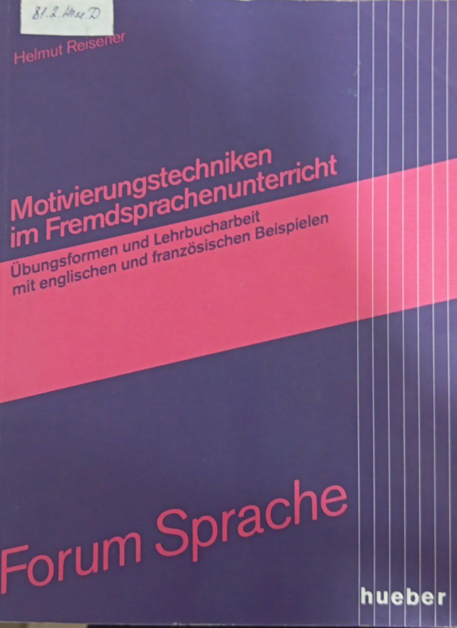 Motivierungstechniken im Fremdsprachenunterricht