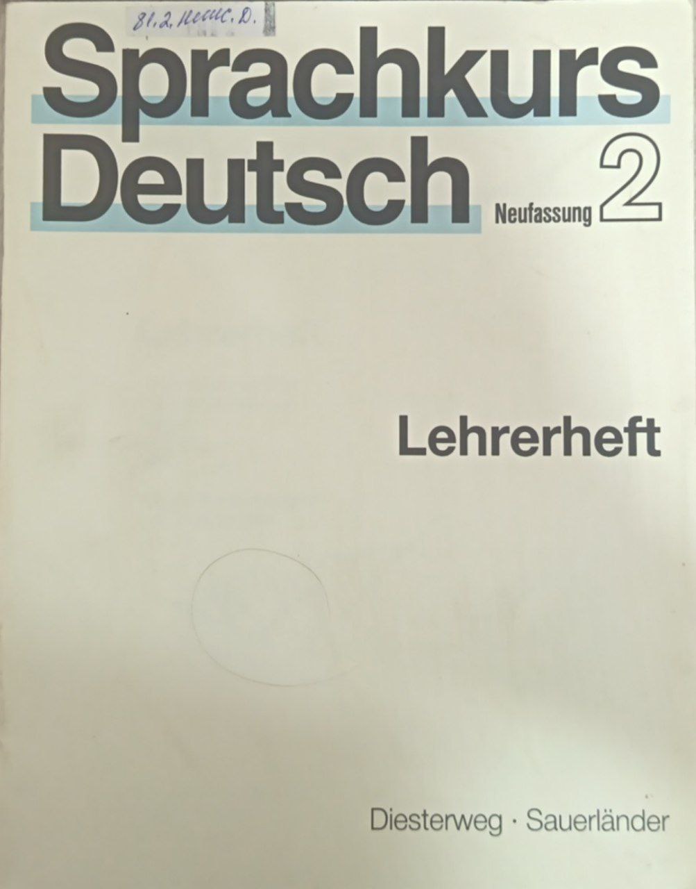 Sprachkurs Deutsch 2