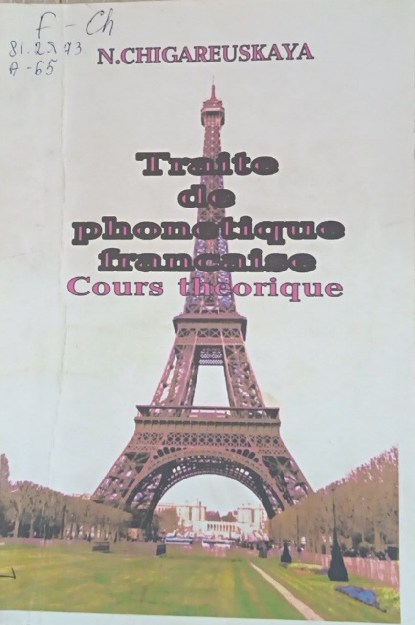 Traité de phonétique française