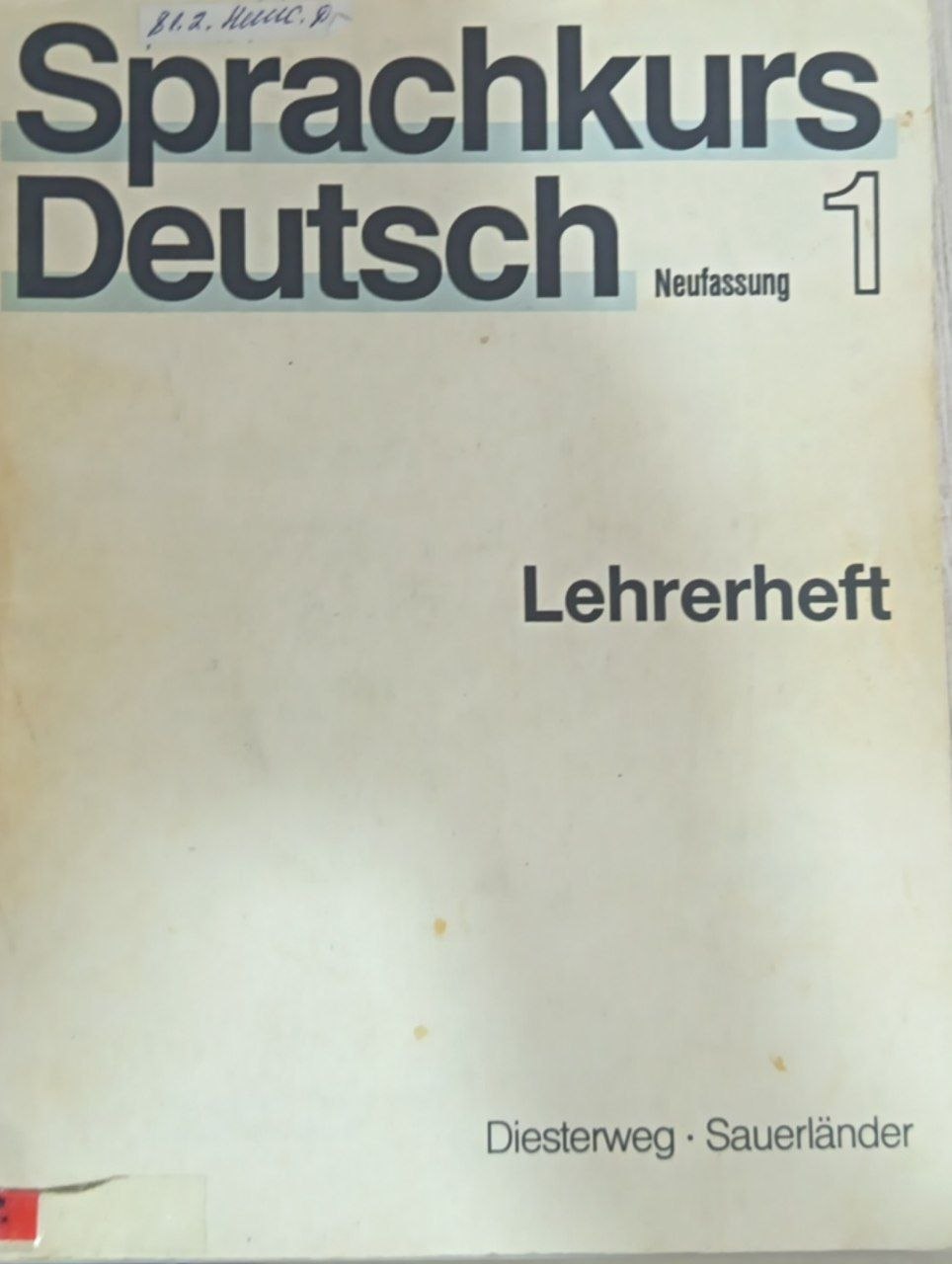 Sprachkurs Deutsch 1