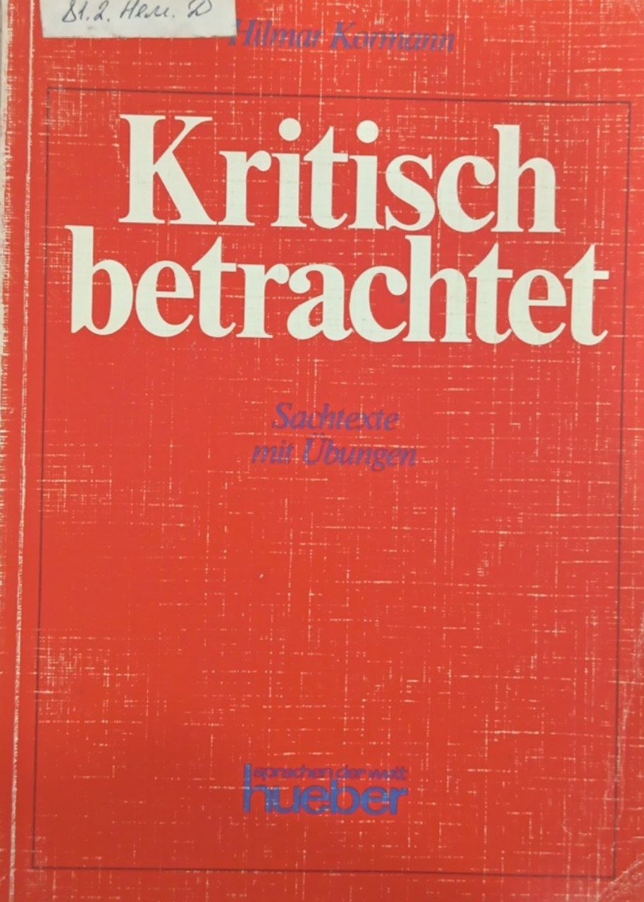 Kritisch betrachtet