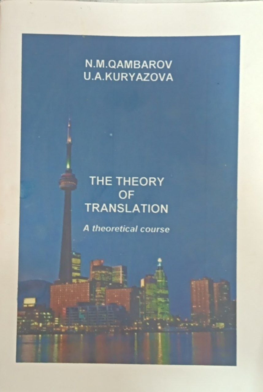 The Theory of Translation
