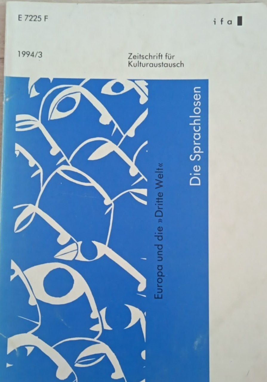 Zeitschrift für Kulturaustausch – Die Sprachlosen