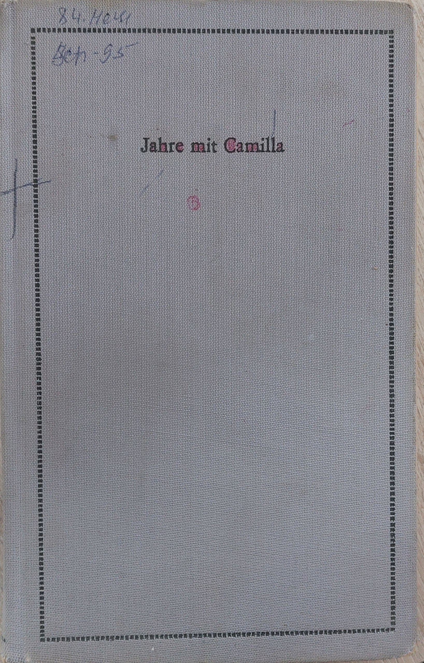 Jahre  mit Camilla