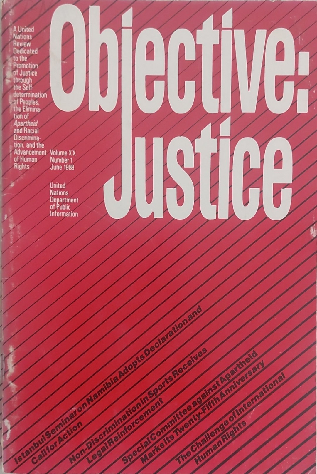 Objective: Justice