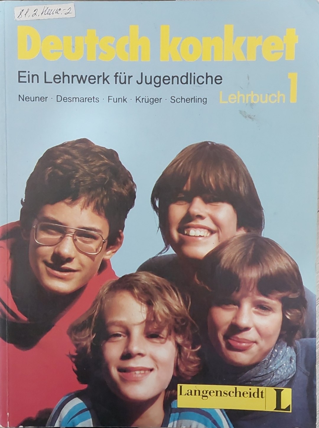 Deutsch konkret 1  Lehrbuch