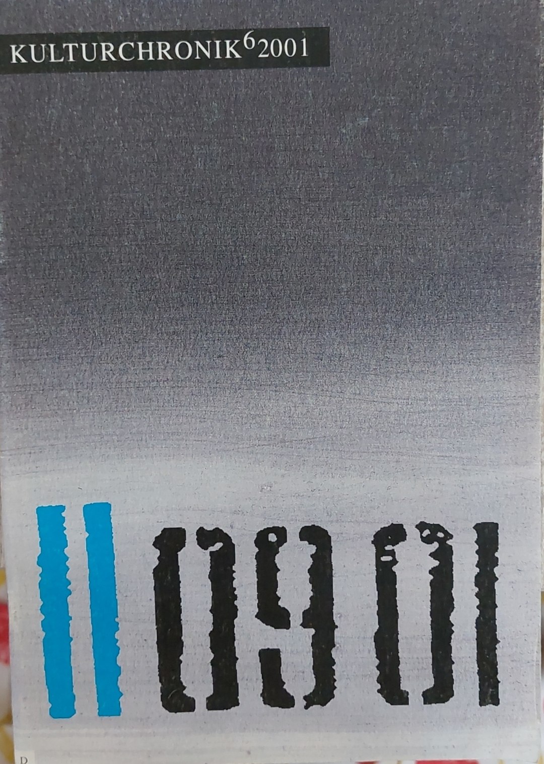 KULTURCHRONIK 6/2001