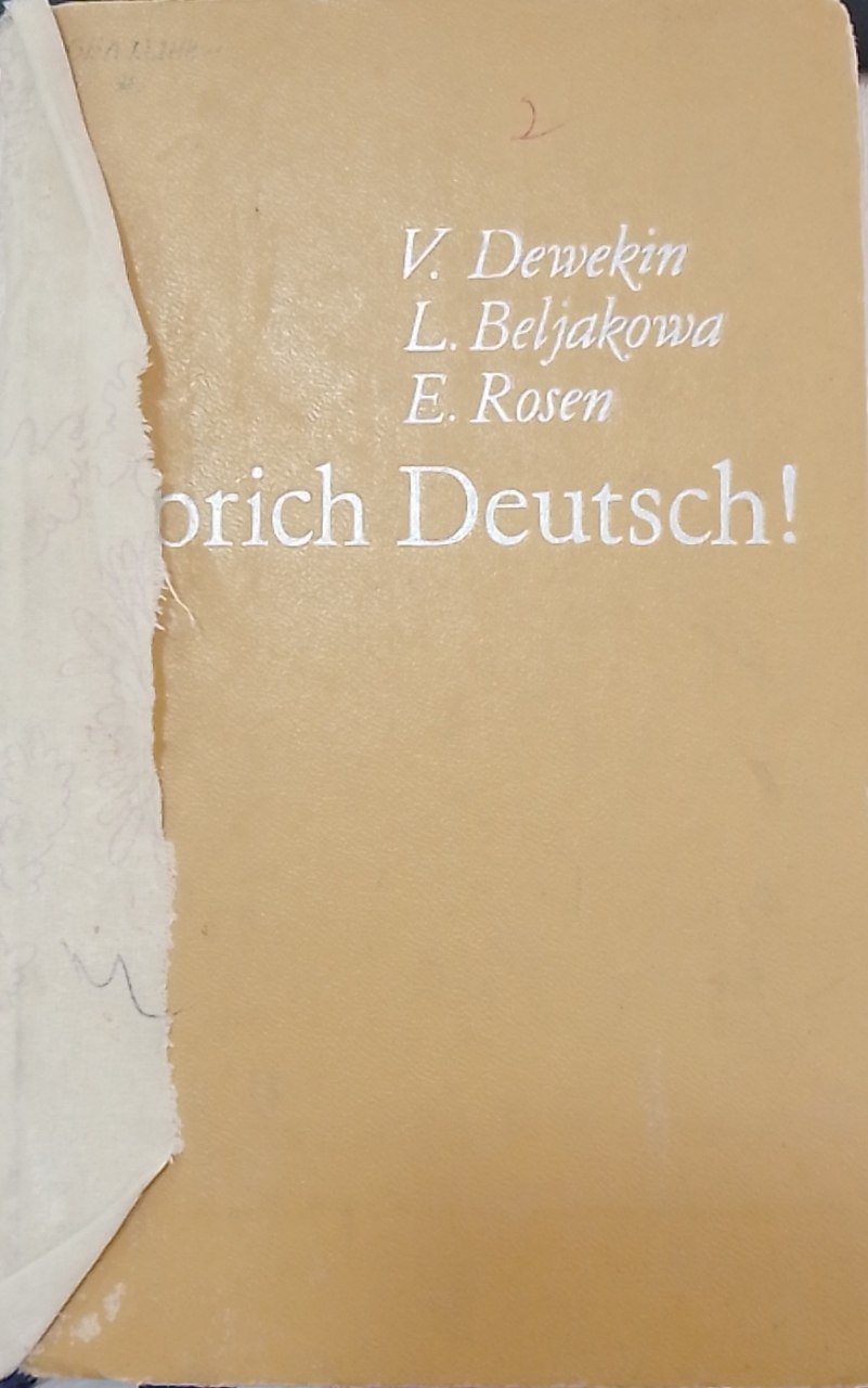 Sprich Deutsch !