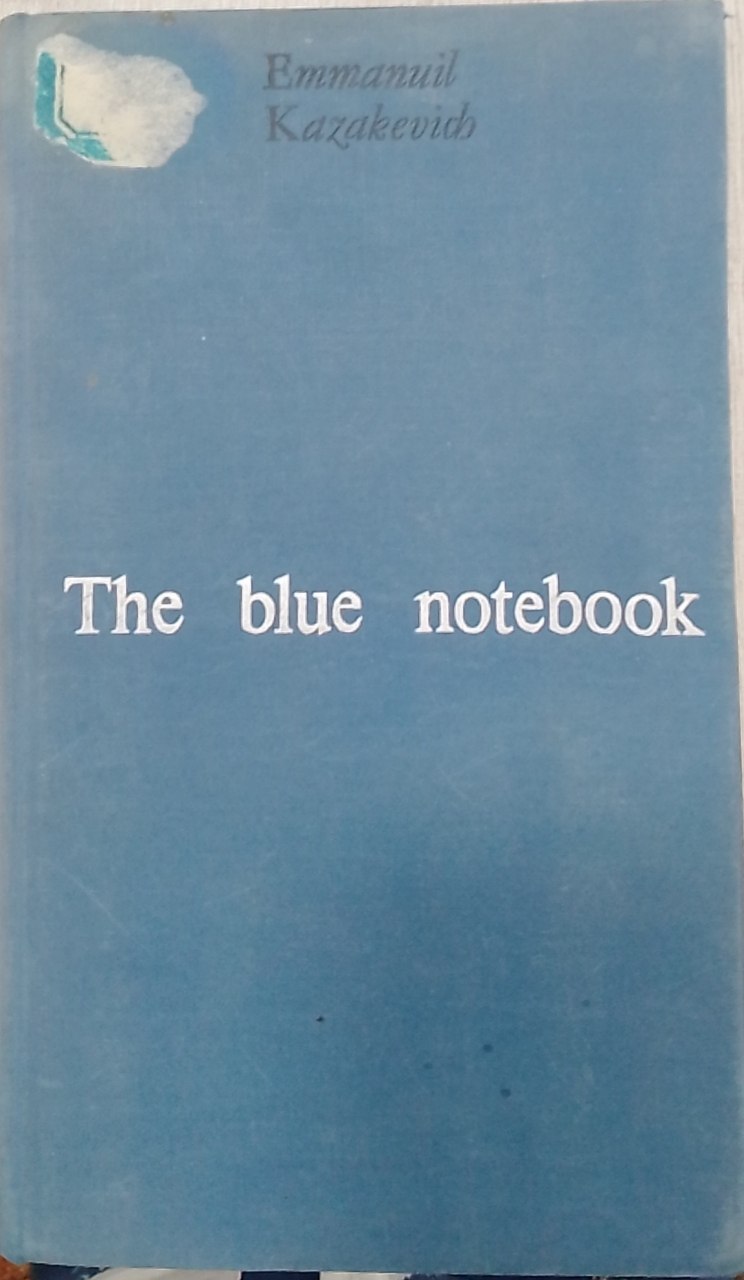 The blue notebook