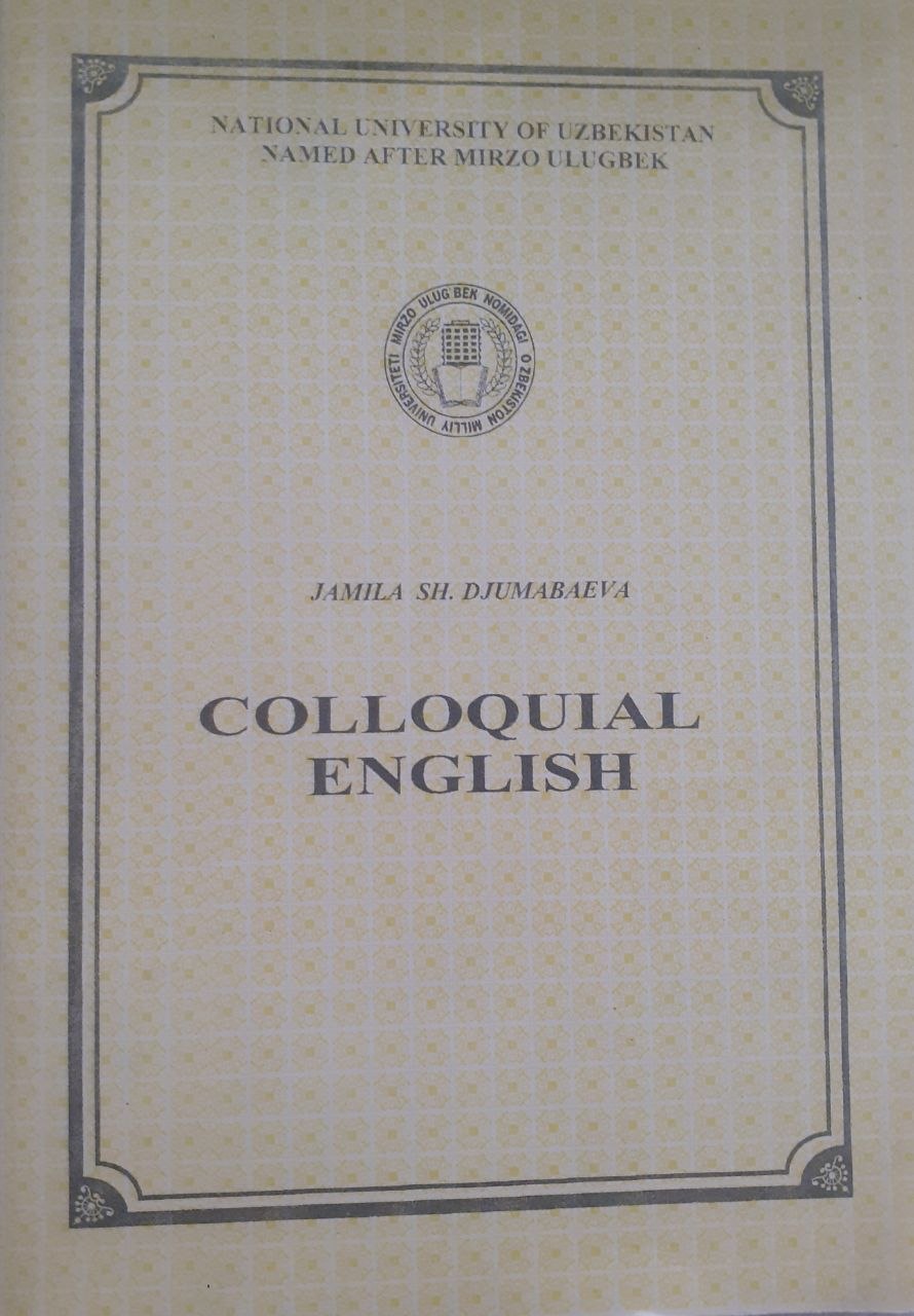 Colloquial English