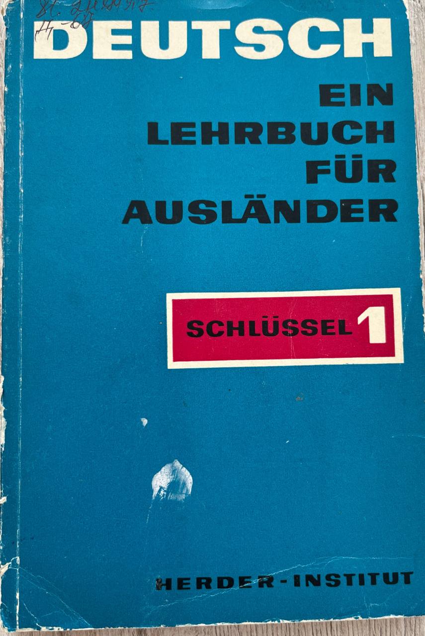 DEUTSCH EIN LEHRBUCH FUR AUSLANDER