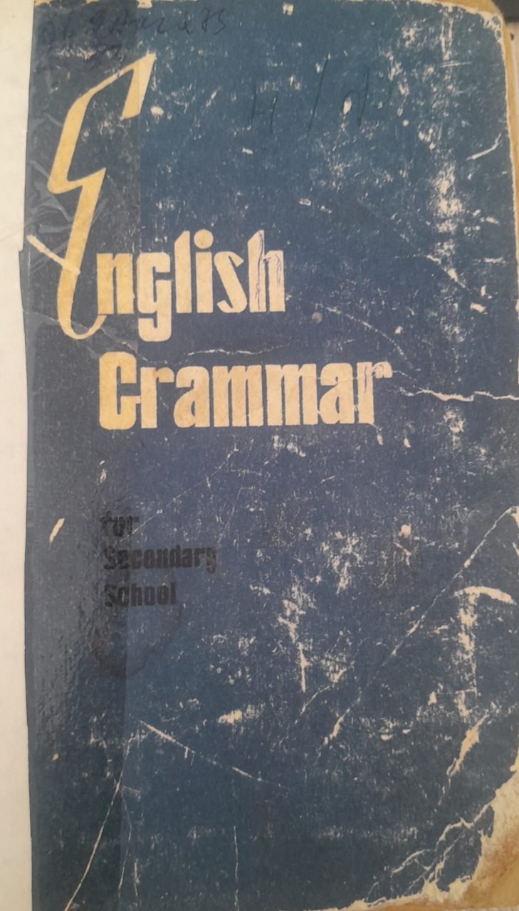 English Grammar for Secondary School