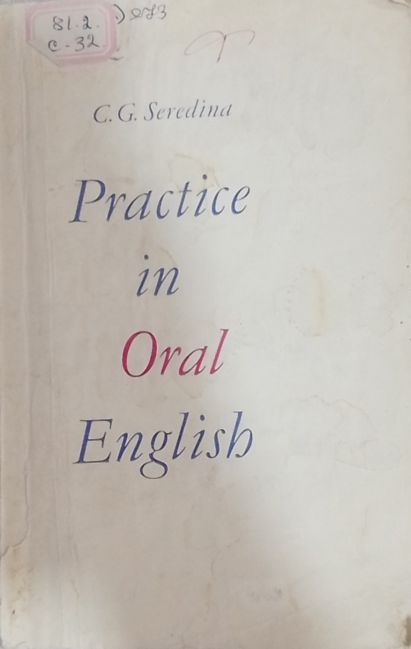 Practice in Oral English