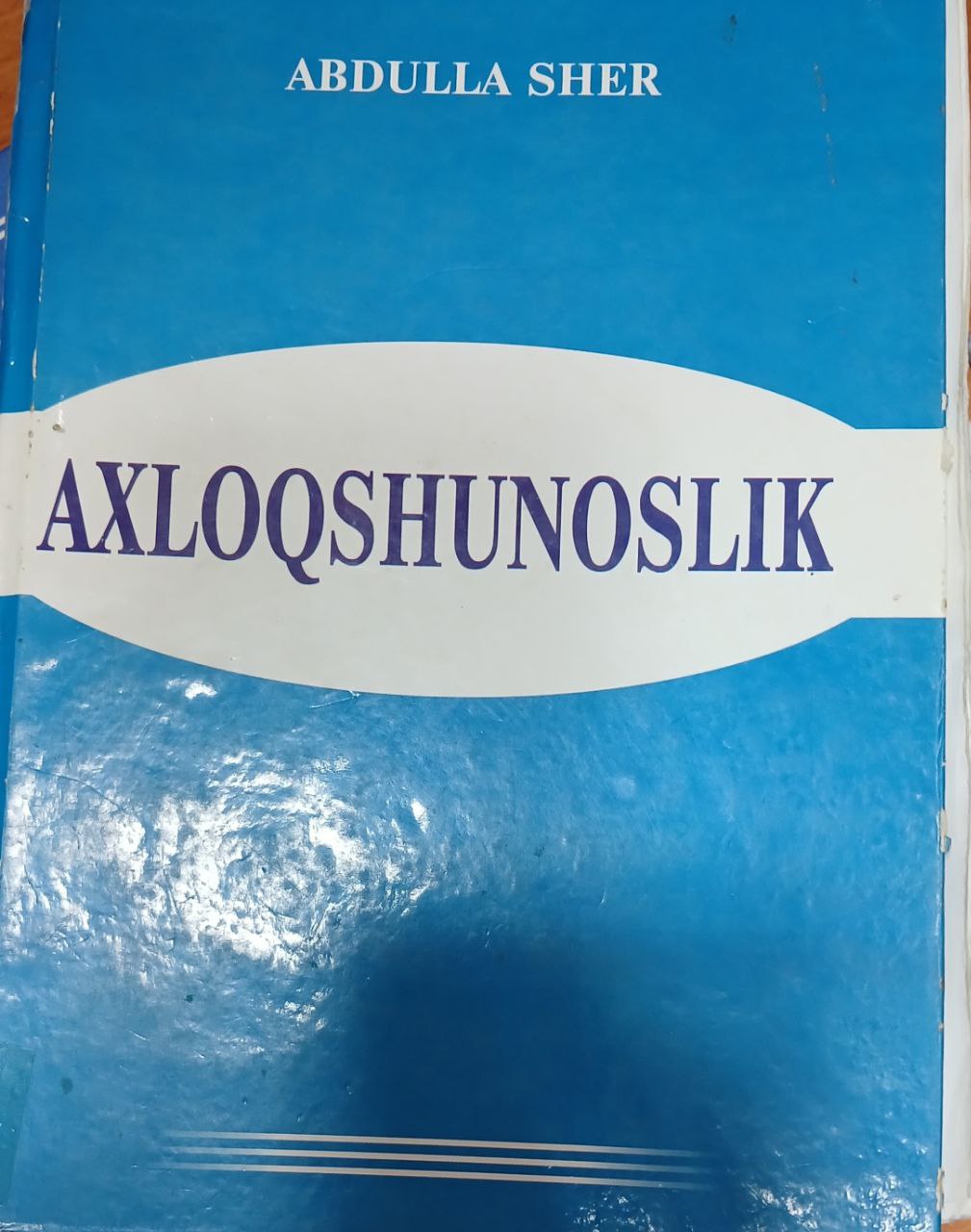 Axloqshunoslik