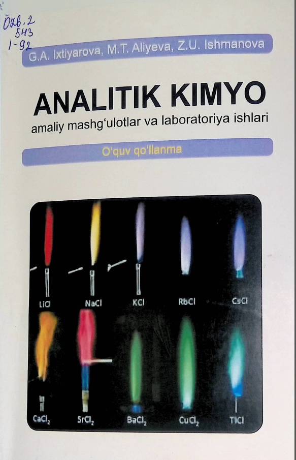 Analitik kimyo