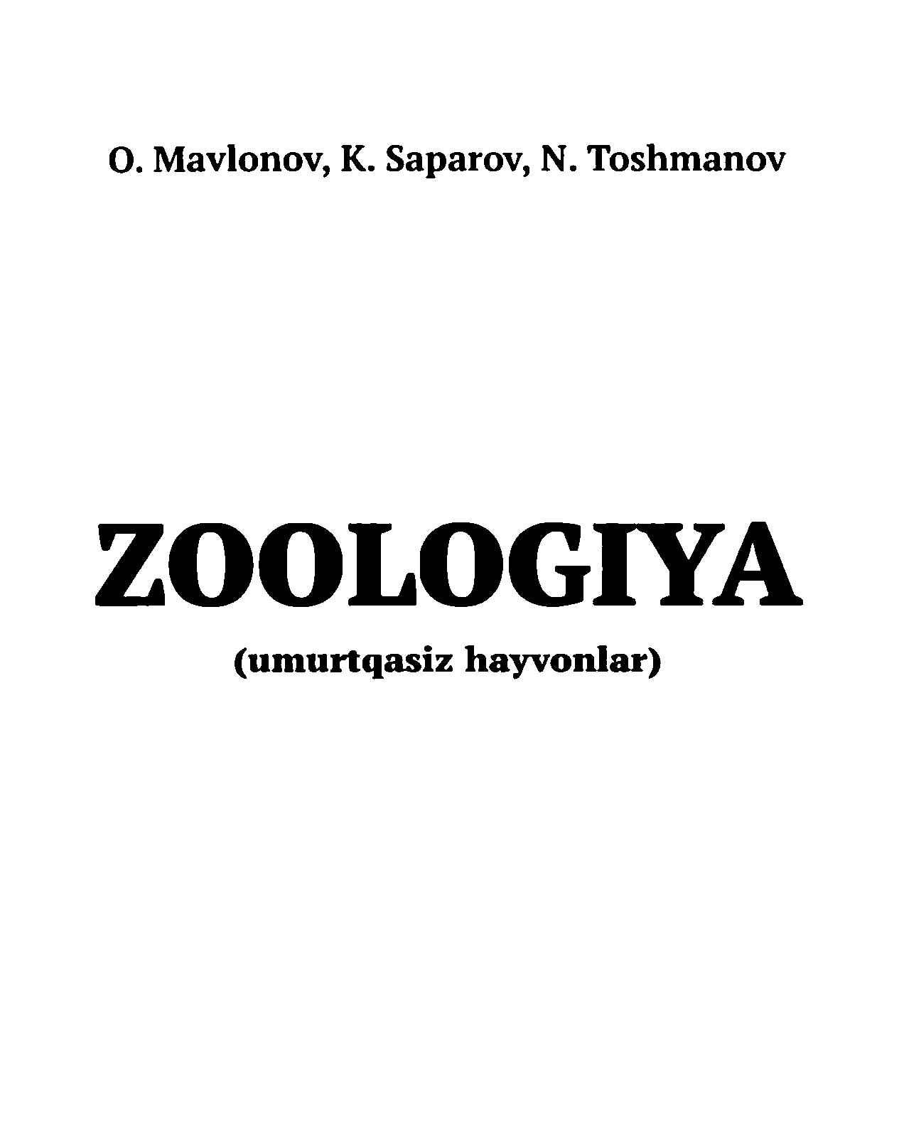 Zologiya