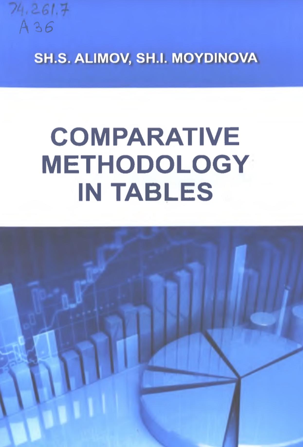 Comparative methodology in tables