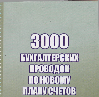 3000 Бухгалтерских проводок по новому плану счетов. 1-Том