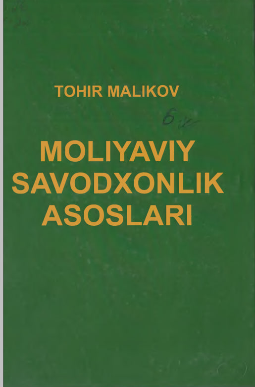 Moliyaviy savodxonlik asoslari