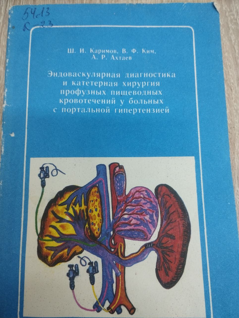 Эндоваскулярная диагностика и катетерная хирургия профузных пищеводных кровотечений у больных с портальной гипертензией