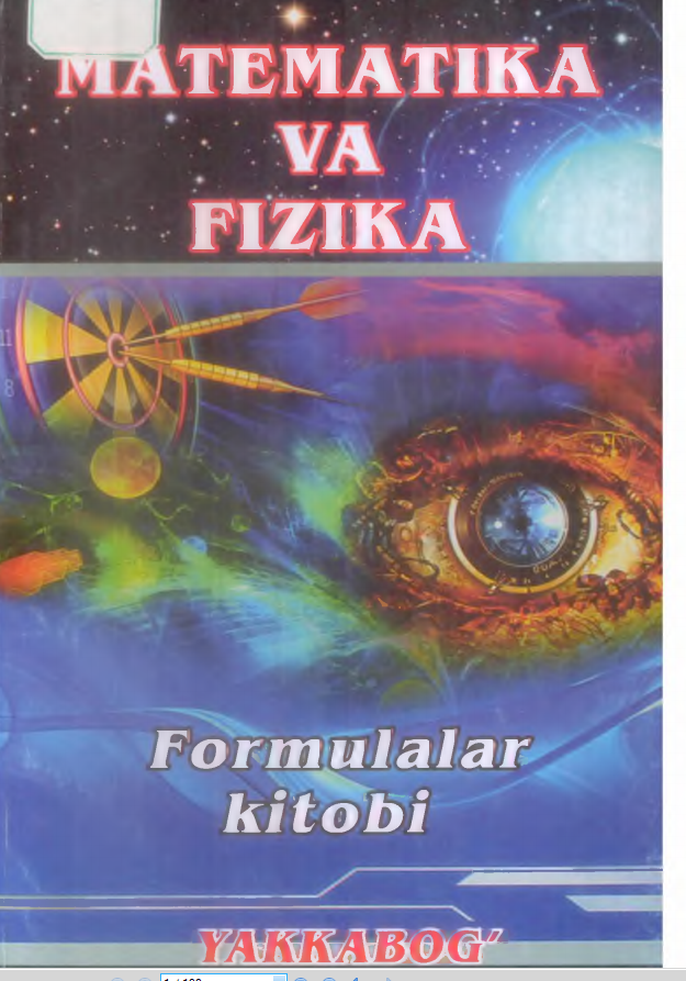 Matematika va fizikadan formulalar kitobi