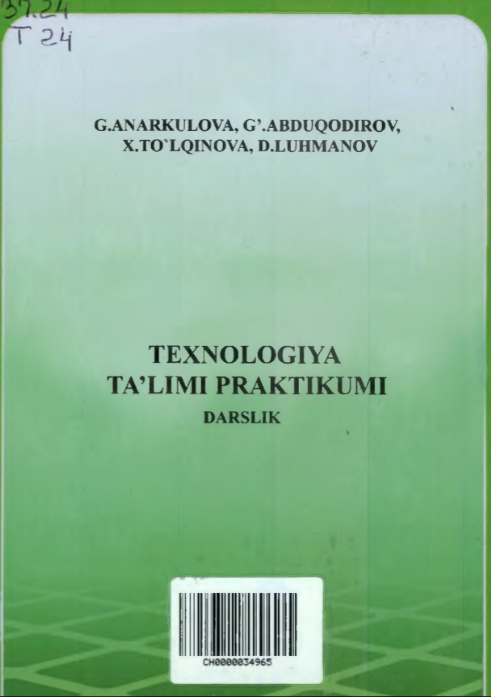Texnologiya ta`limi praktikumi