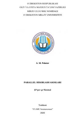 Parallel hisoblash asoslari
