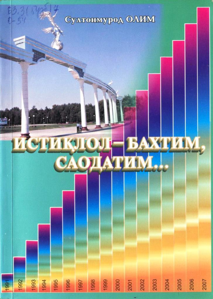 Истиқлол-бахтим саодатим...