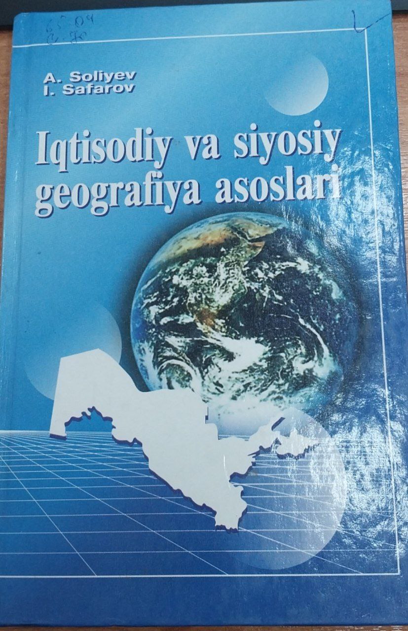 Iqtisodiy va siyosiy geografiya asoslari