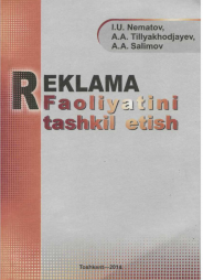 Reklama faoliyatini tashkil etish