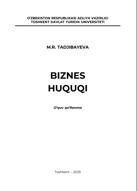 Biznes huquqi