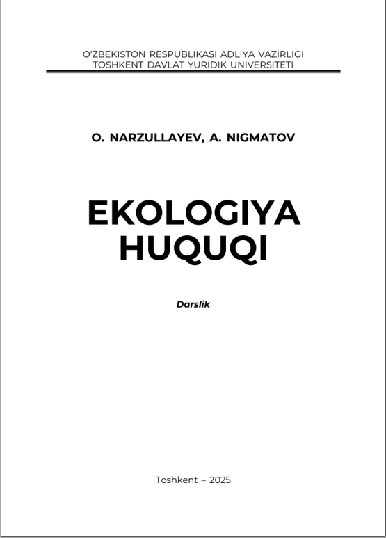 Ekologiya huquqi