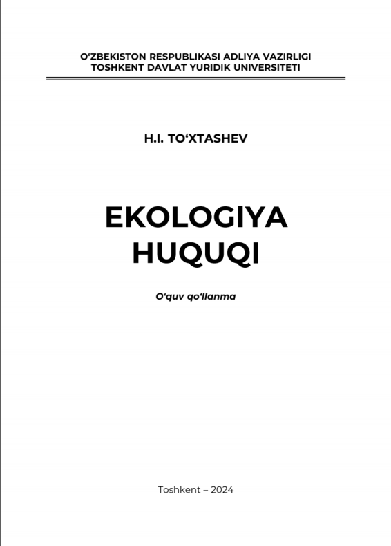 Ekologiya huquqi