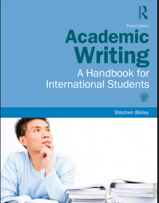 Academic writing: A handbook for international students