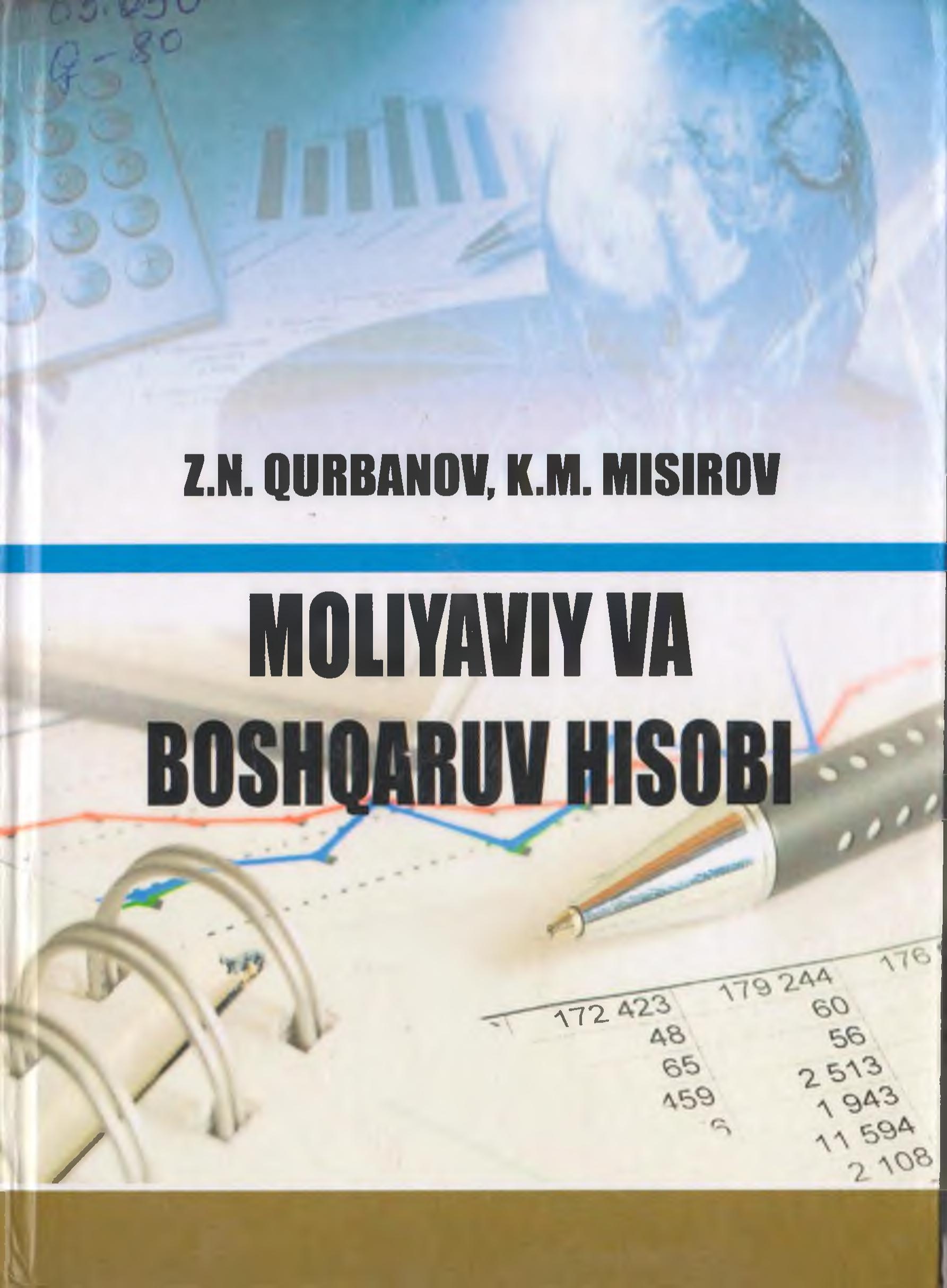 Moliyaviy va boshqaruv hisobi