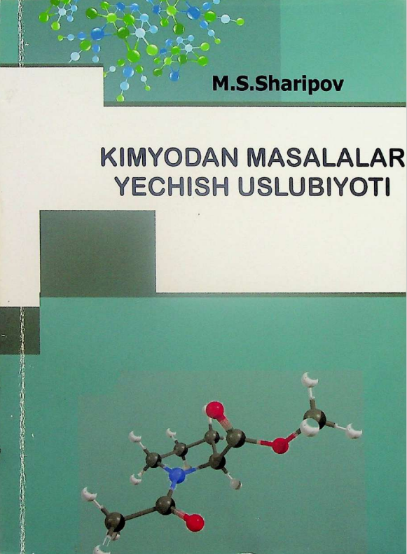 Kimyodan masalalar yechish uslubiyoti
