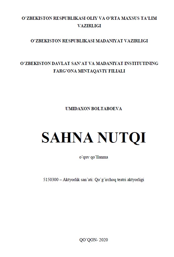 Sahna nutqi