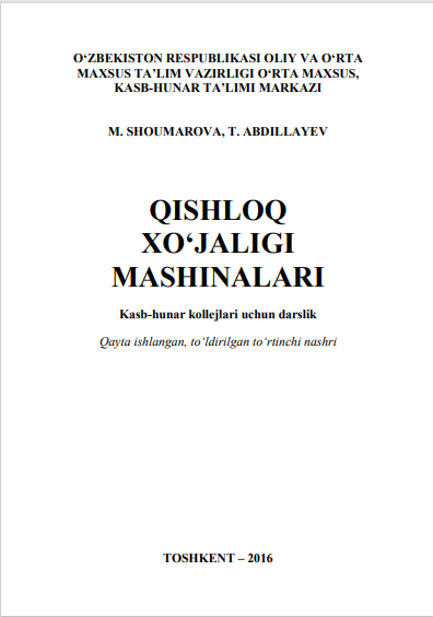 Qishloq xo'jaligi mashinalari