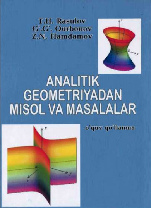 Analitik geometriyadan misol va masalalar