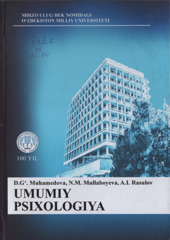 Umumiy psixologiya