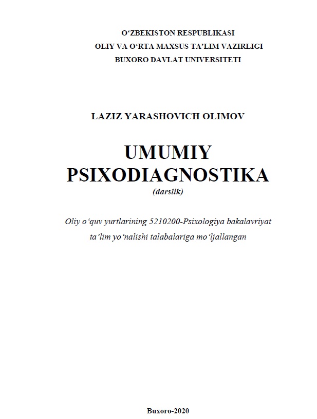 Umumiy psixologiya