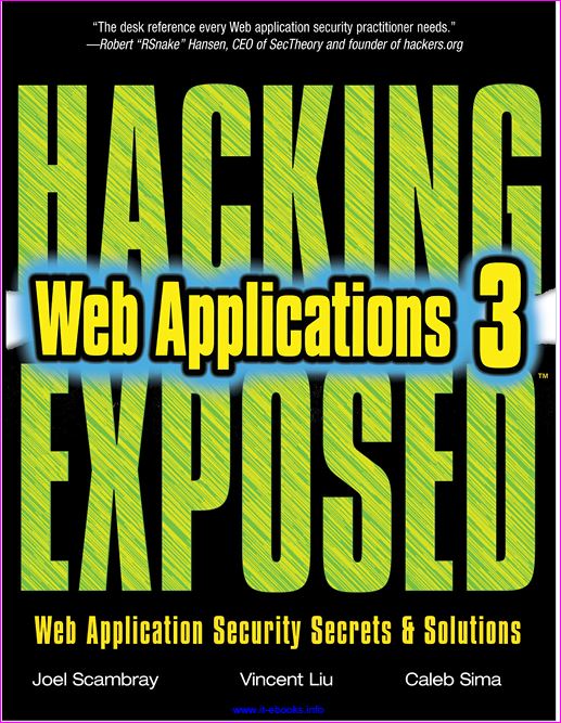Hacking exposed WEB applications 3