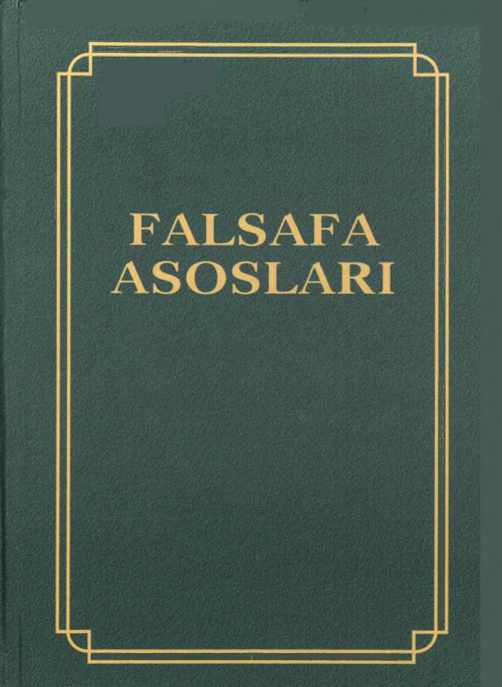 Falsafa asoslari