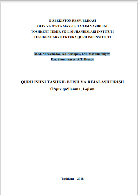 Qurilishni tashkil etish va rejalashtirish