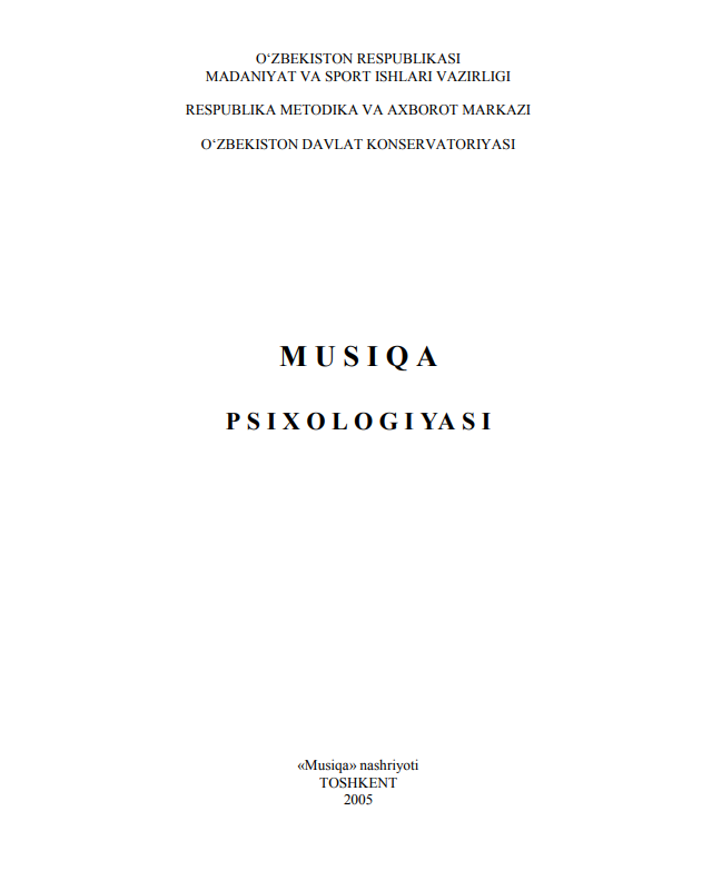 Musiqa psixologiyasi
