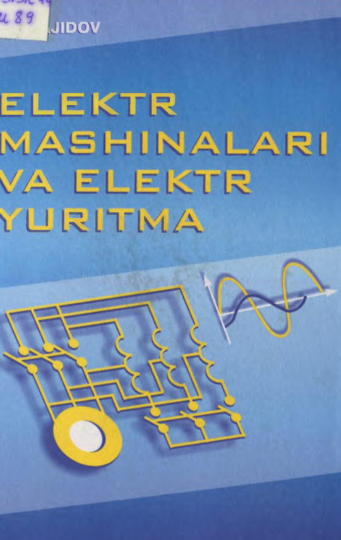 Elektr mashinalari va elektr yuritma