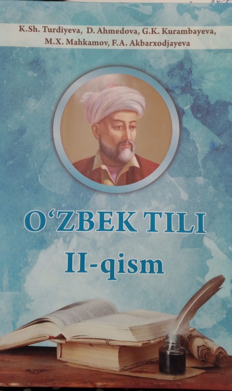 O'zbek tili. II qism