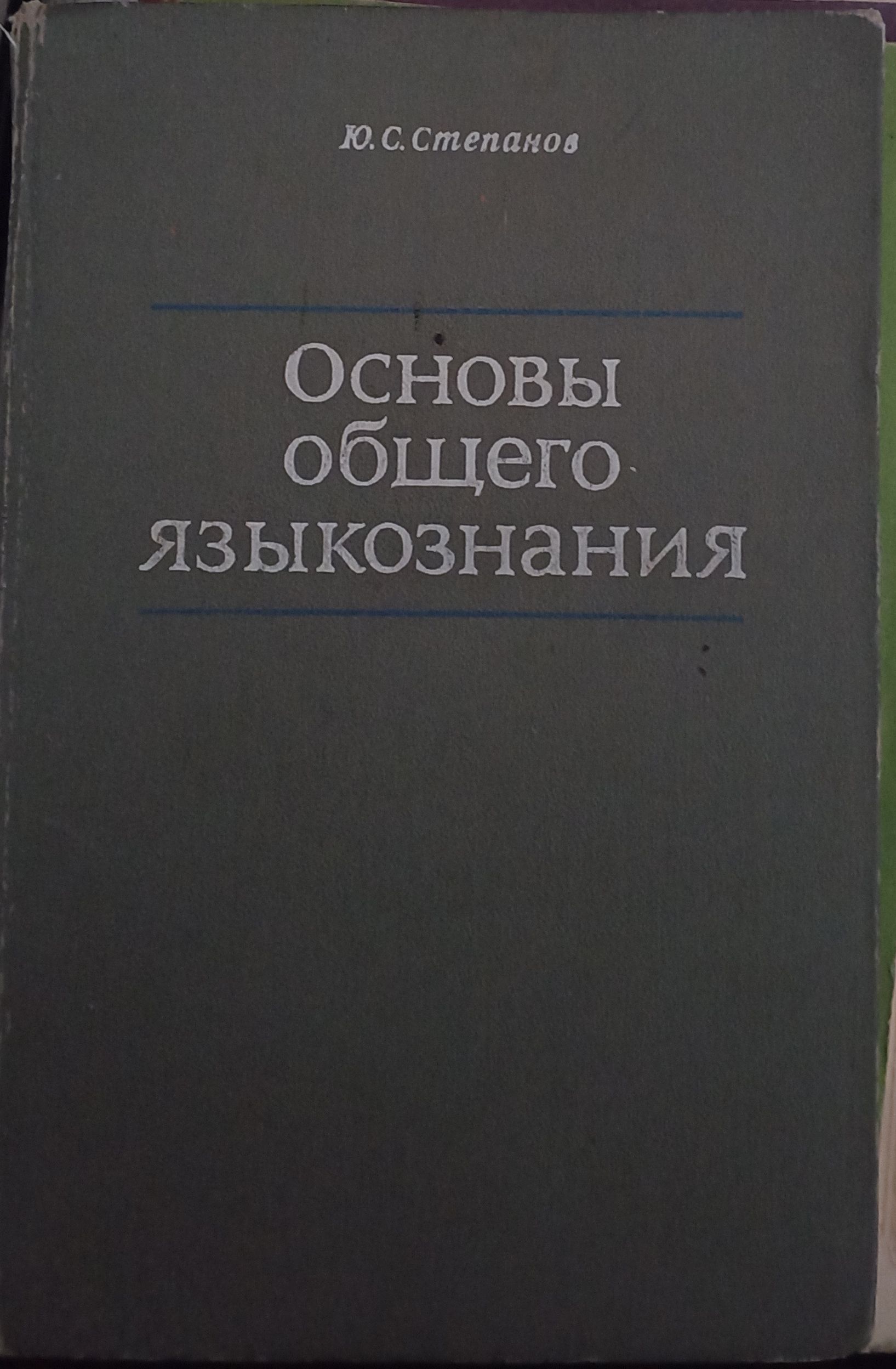Основы общего языкознания